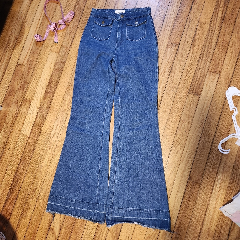 Rolla's High Rise Eastcoast Flare Denim Jeans